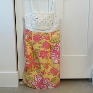Lilly Pulitzer Strapless Dress Size 0